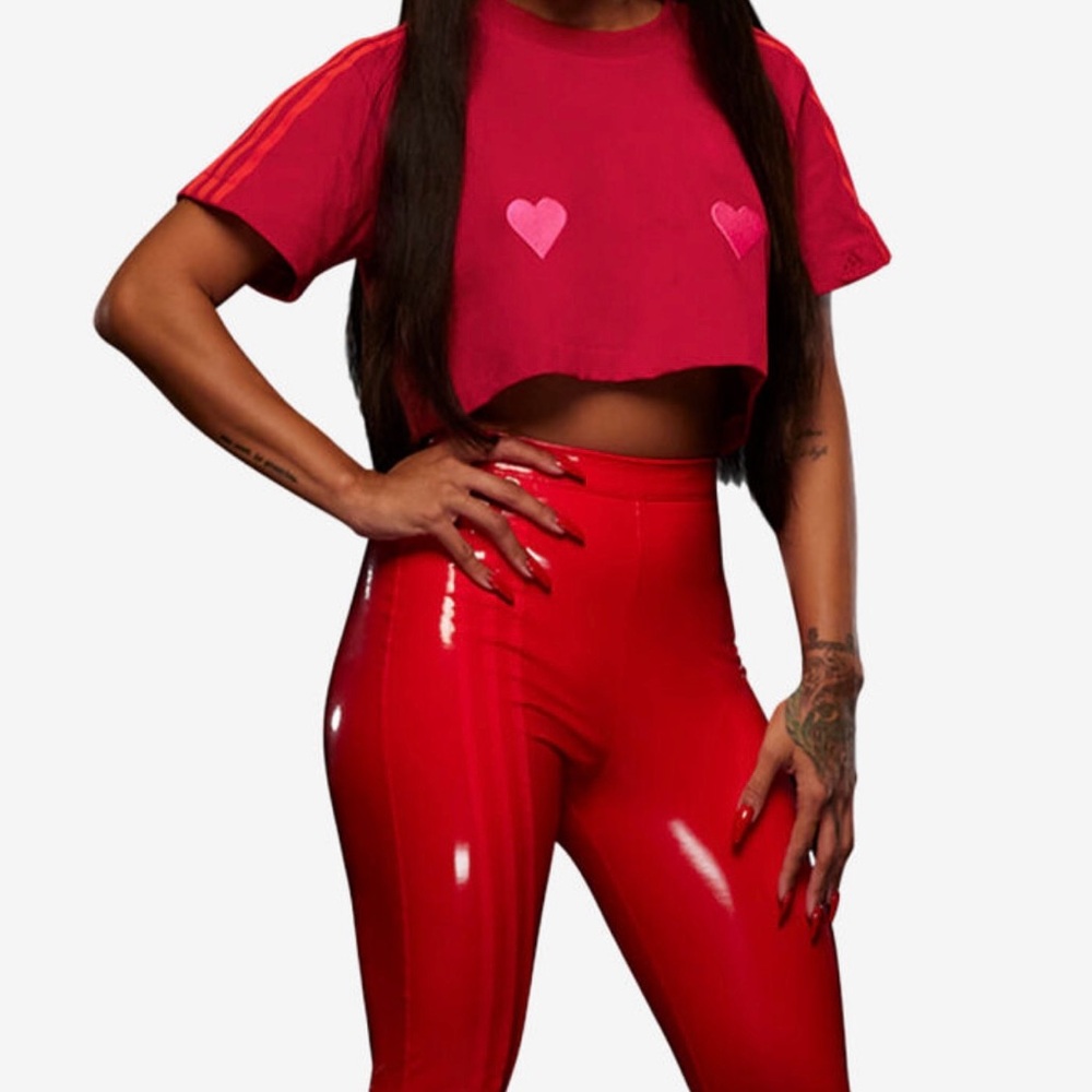 IVY PARK Graphic Crop Tee